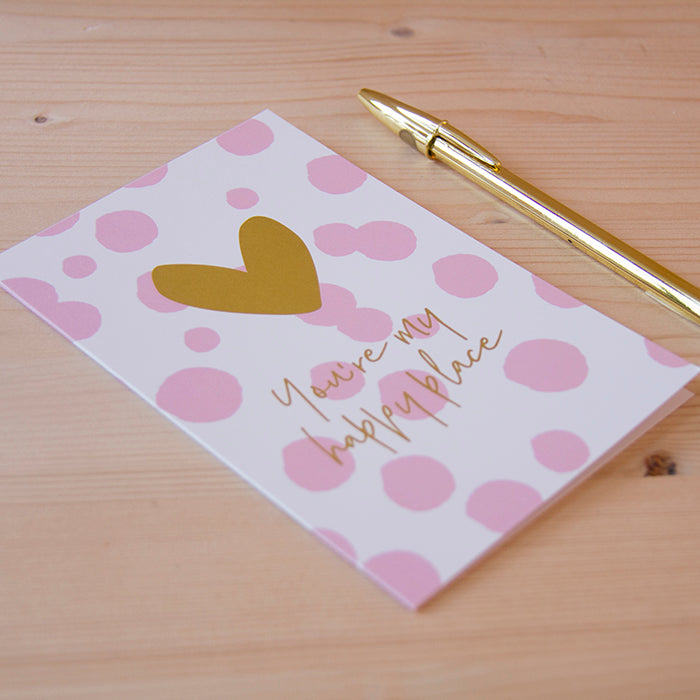 Postal Valentines You're my Happy Place