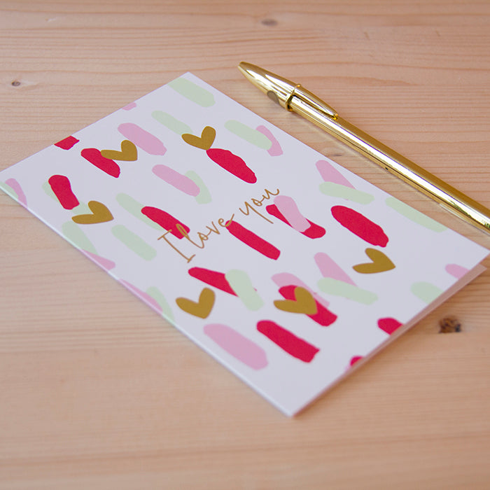 Postal Valentines I Love You