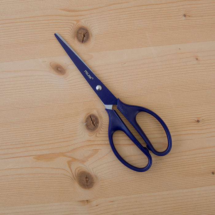 Tesoura Acid 17 cm Azul