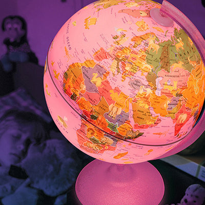 Globo 25cm Pink Zoo (iluminado)