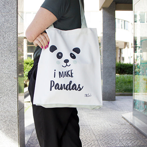 Tote Bag I Make Pandas