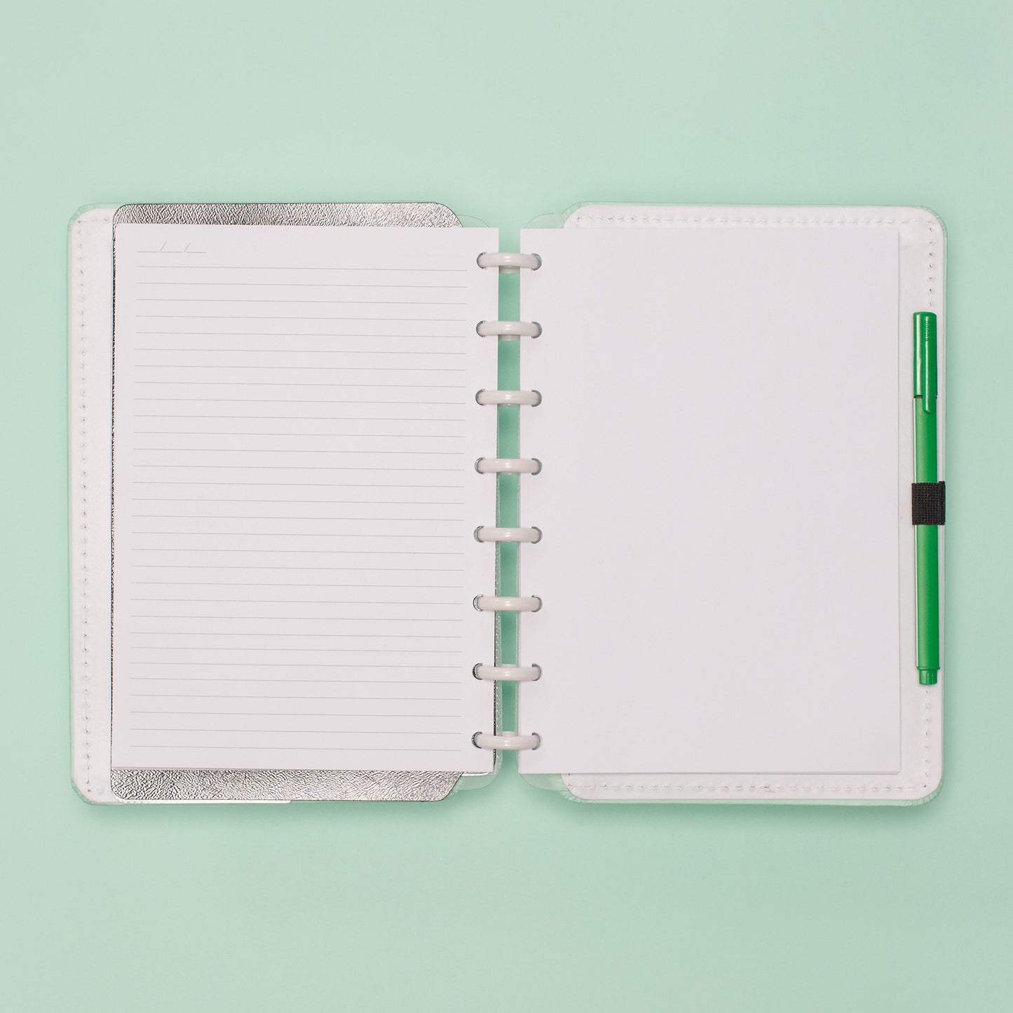 Caderno Inteligente A5  Verde Pastel