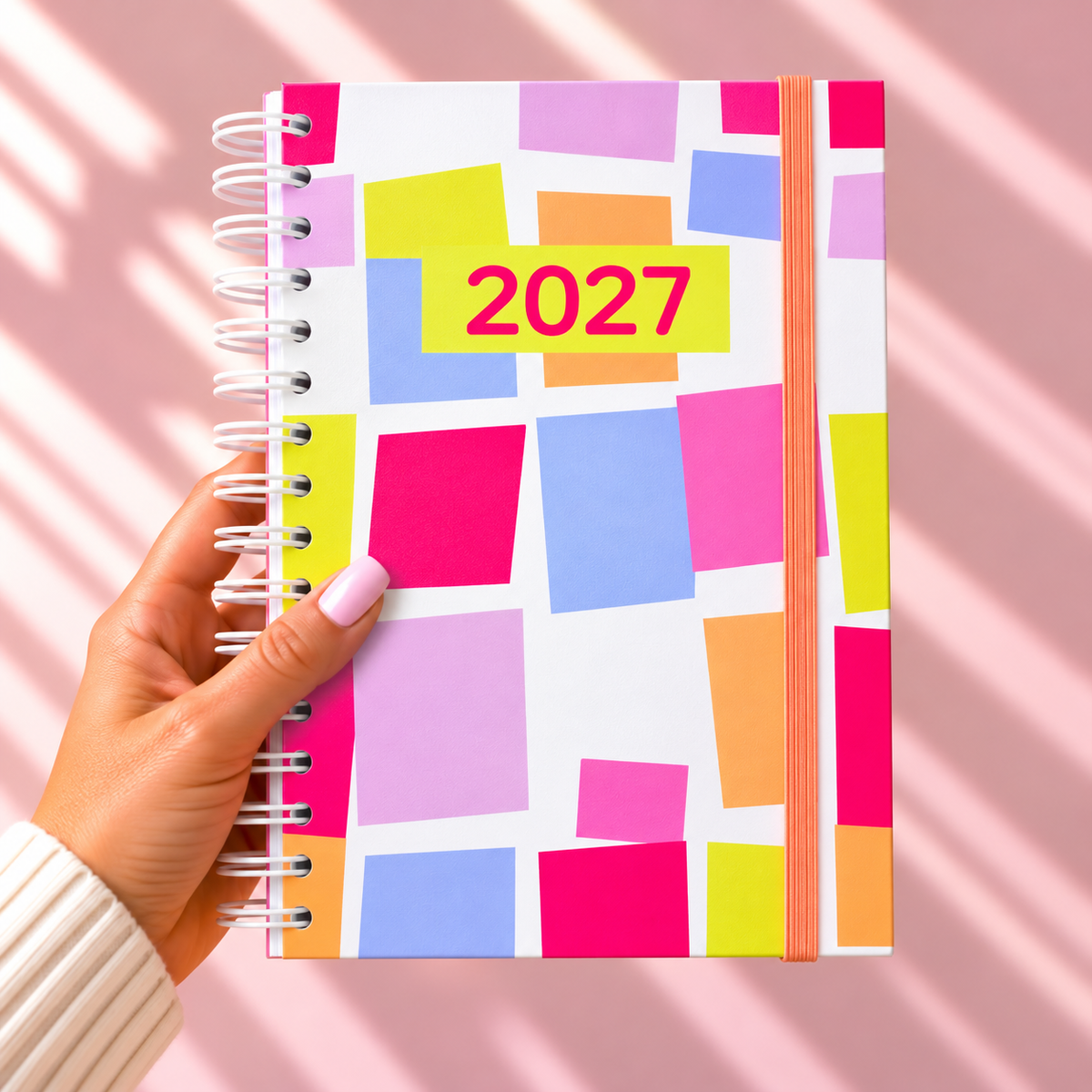 PRÉ-VENDA Agenda A5 Diária 2027 JOY Colors