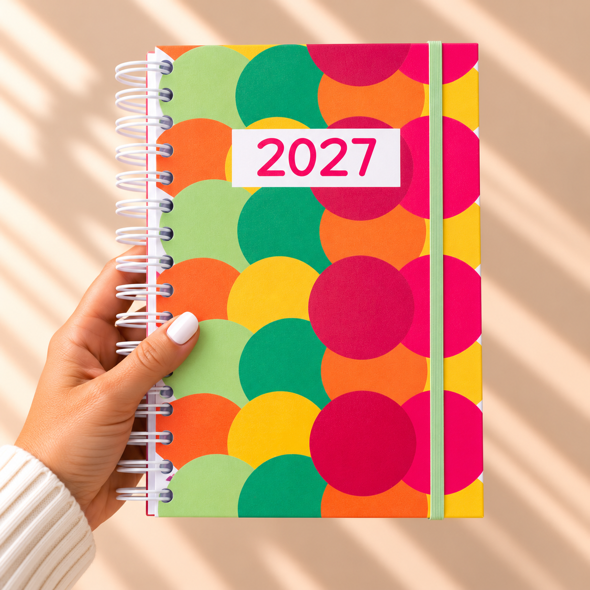 PRÉ-VENDA Agenda A5 Diária 2027 POP ART Bubble