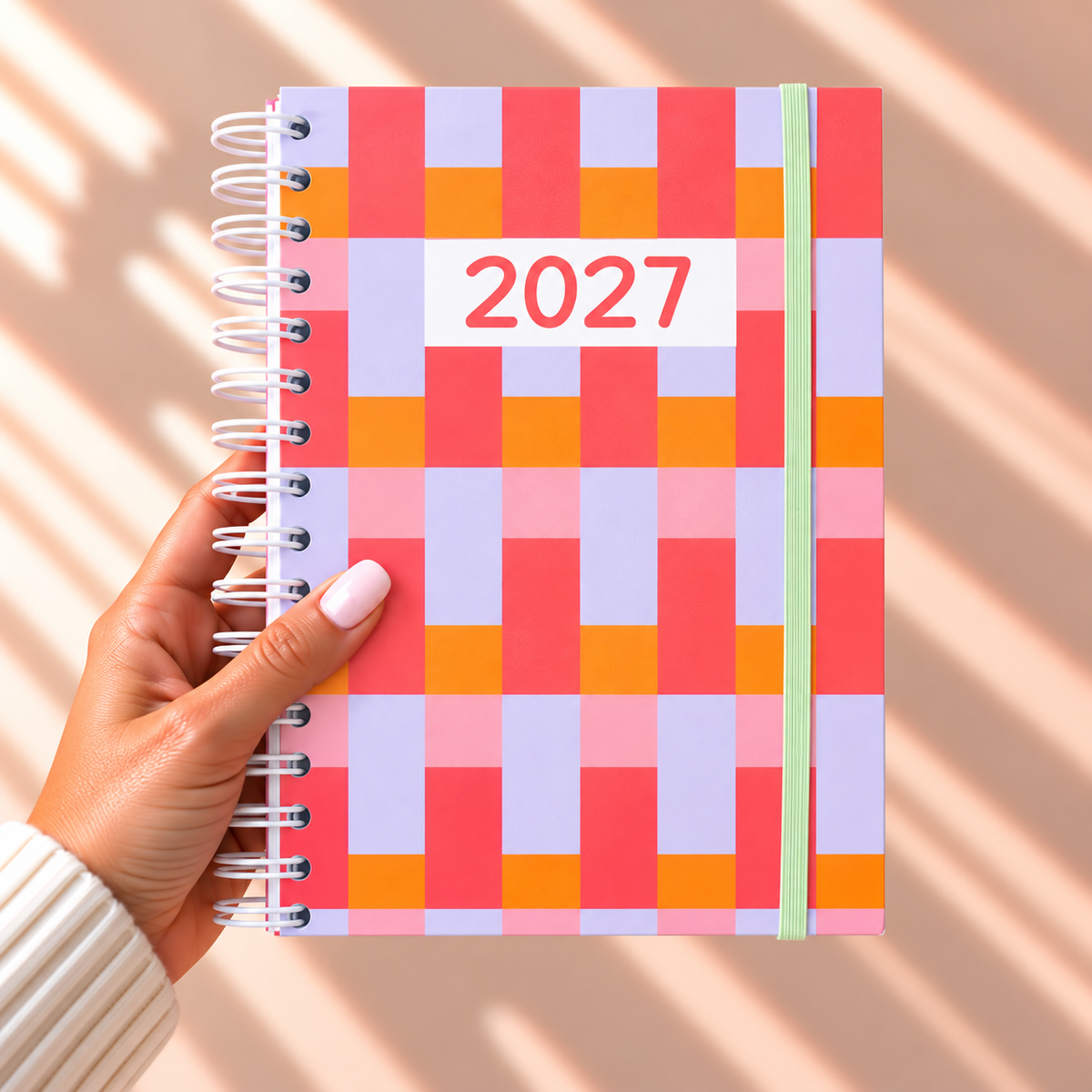 PRÉ-VENDA Agenda A5 Semanal 2027 RETRO Graphic
