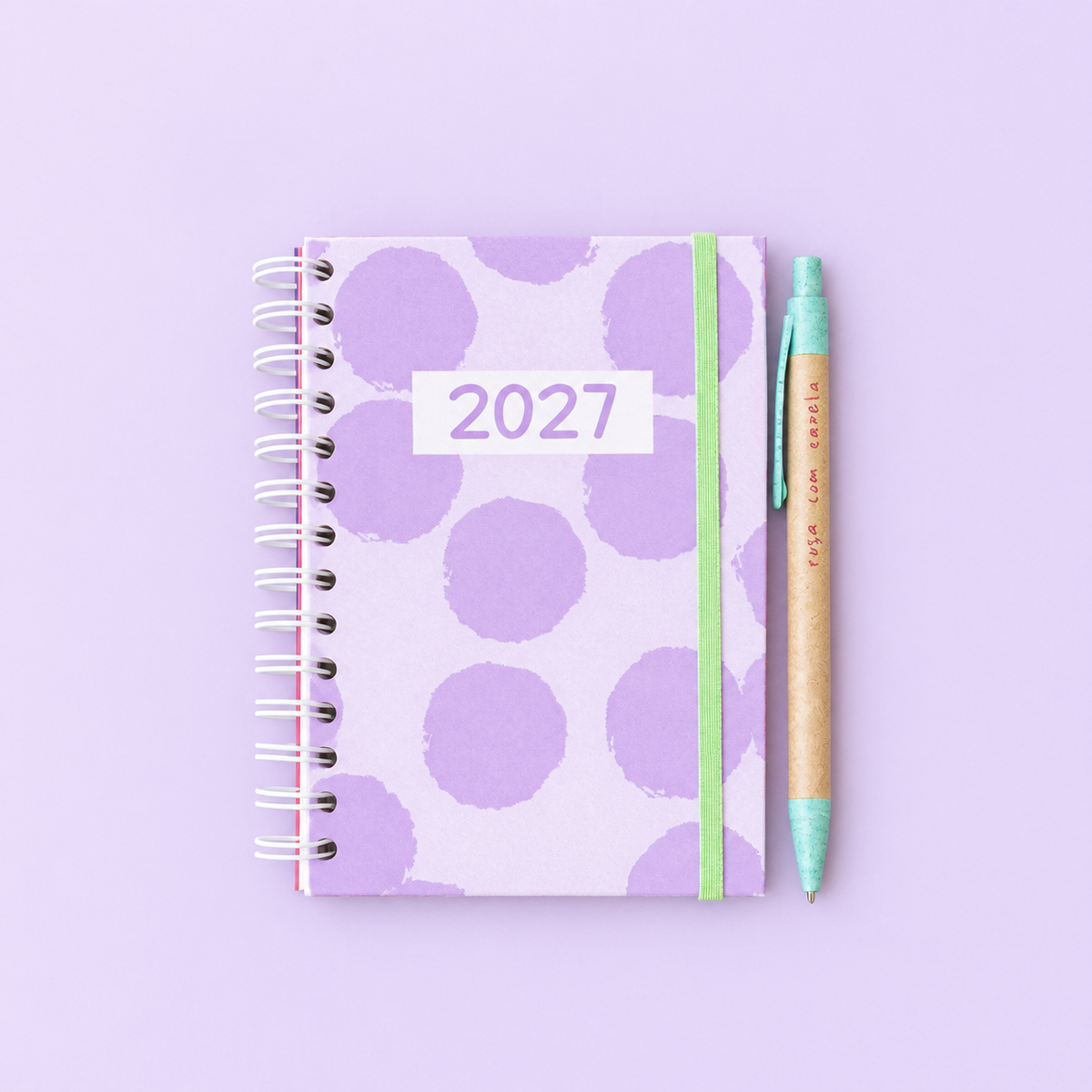 PRÉ-VENDA Agenda A6 Diária 2027 DREAM Bubble
