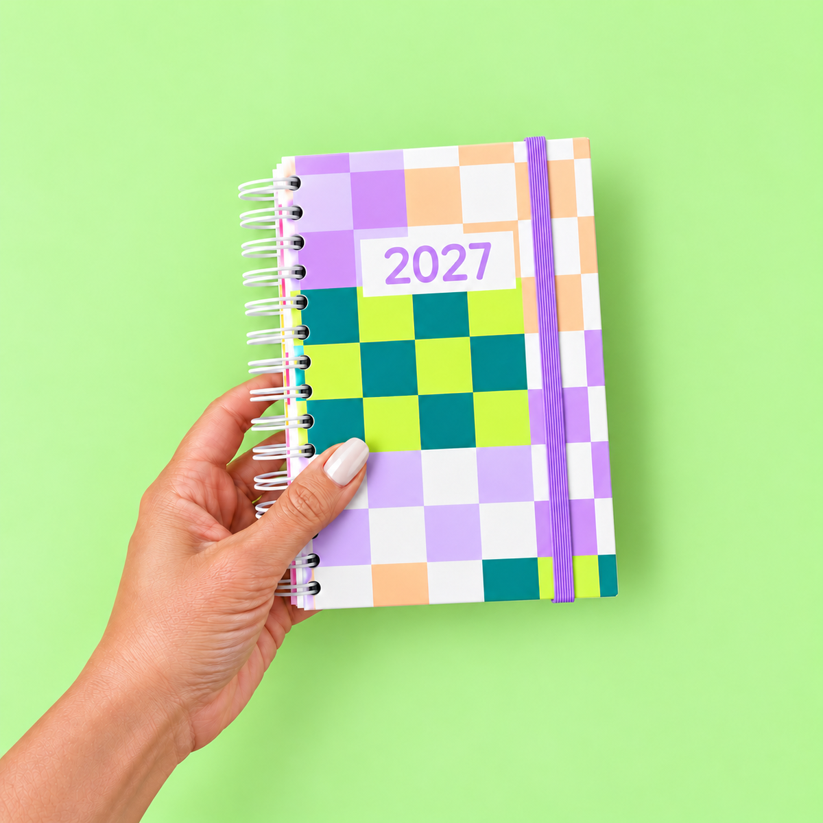 PRÉ-VENDA Agenda A6 Semanal 2027 DREAM Colors