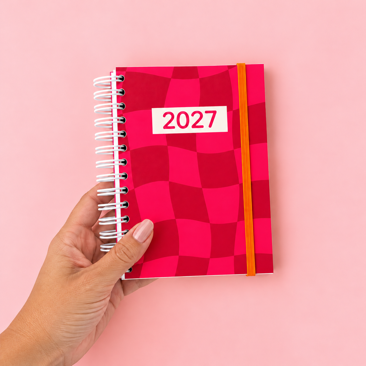 PRÉ-VENDA Agenda A6 Diária 2027 POP ART Red