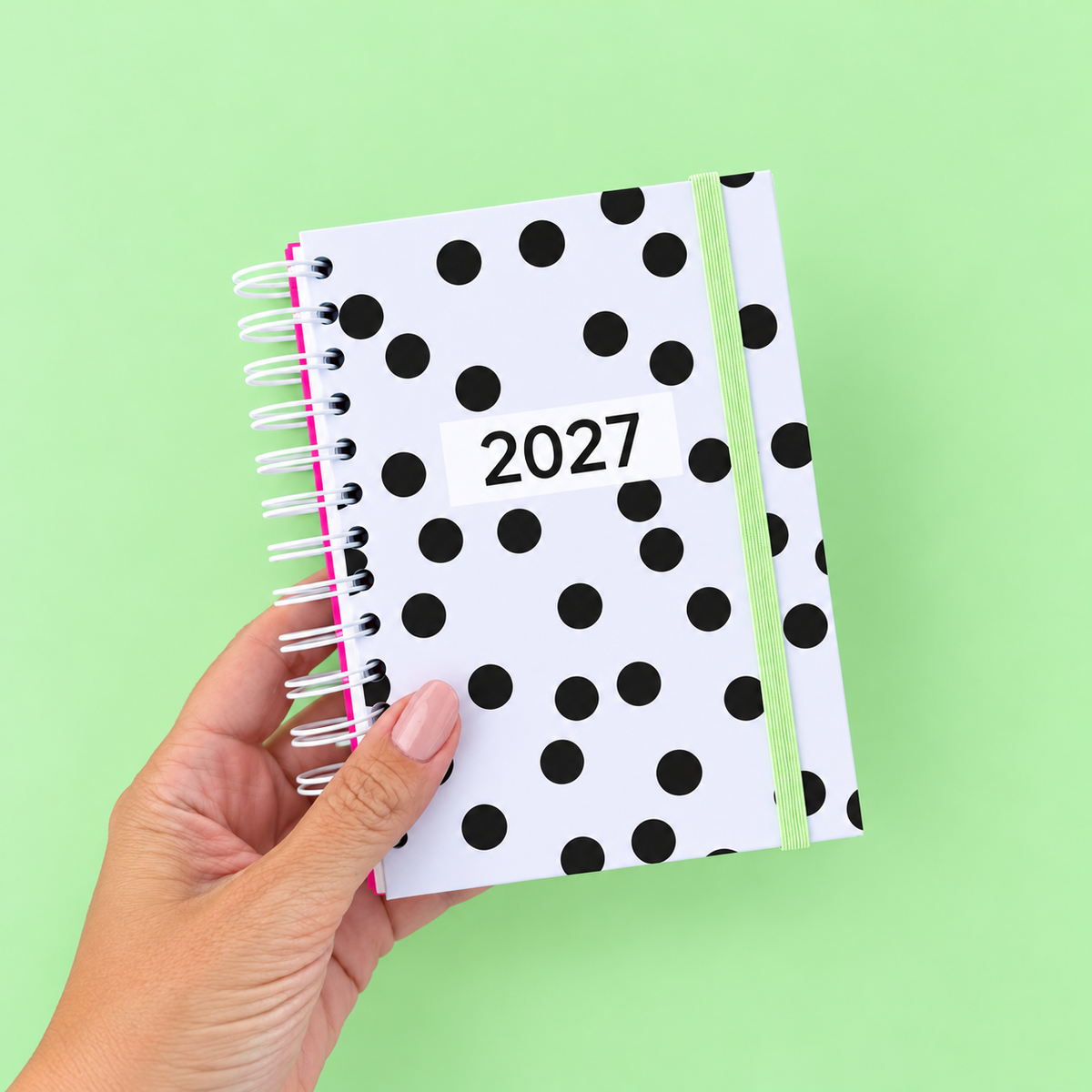 PRÉ-VENDA Agenda A6 Diária 2027 CLASSIC DOTS