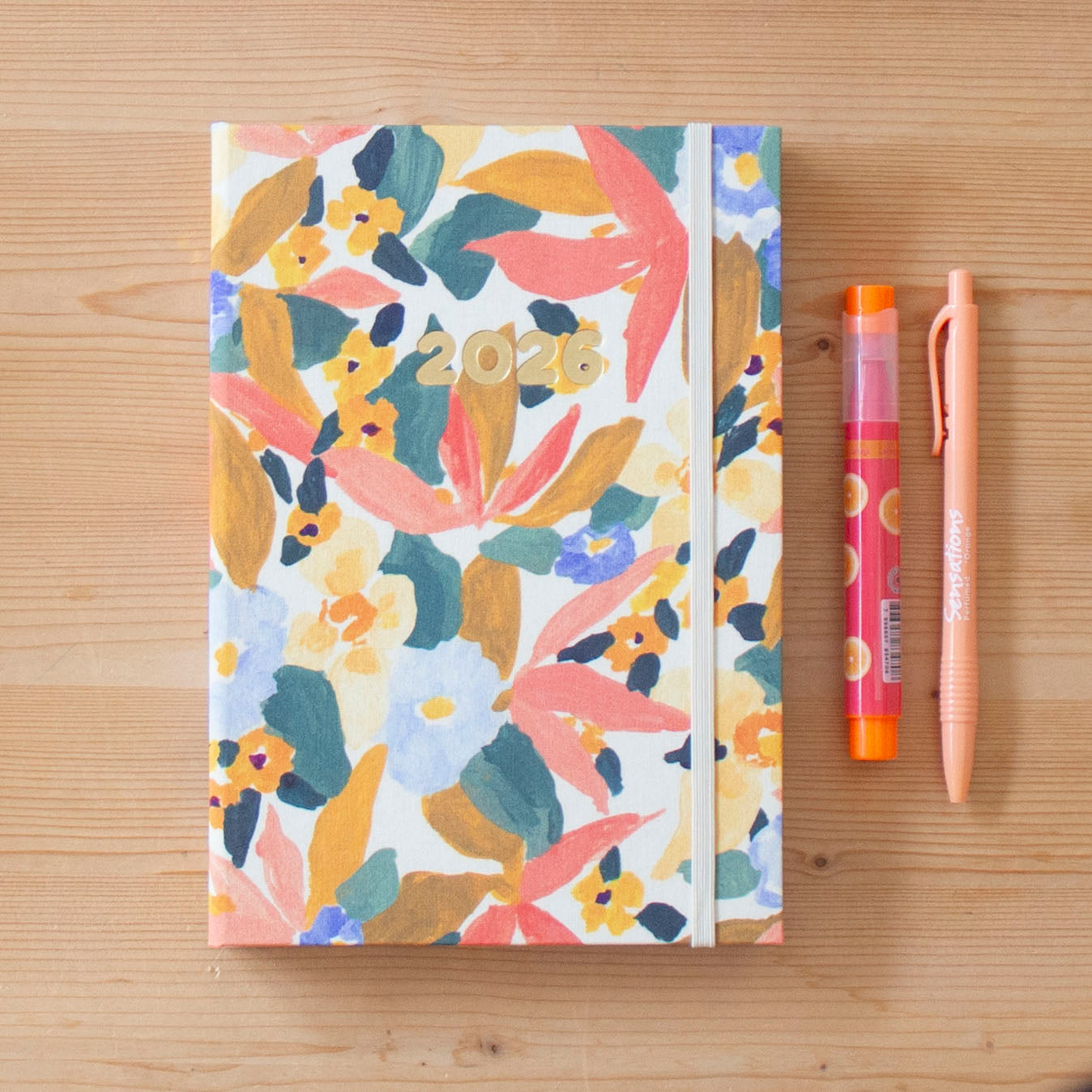 PRÉ-VENDA Agenda A5 Semanal 2026 Tecido 1013