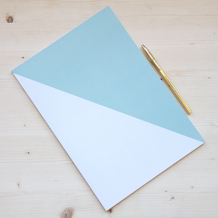Caderno Agrafado A4 PAUTADO Green Cream
