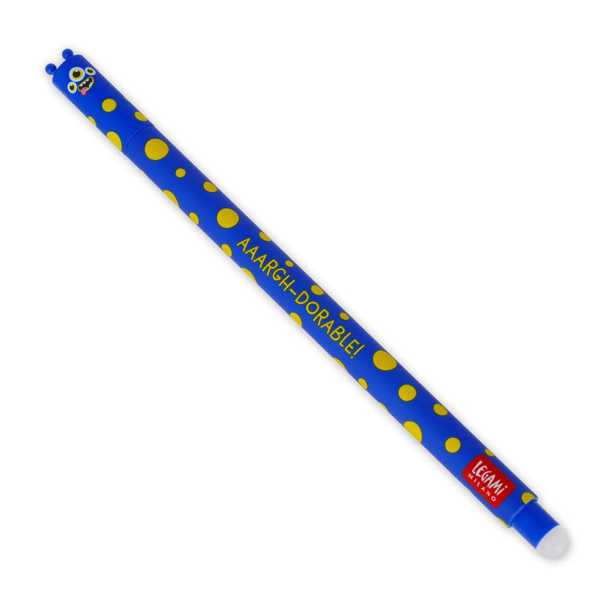Caneta Apagável Legami (azul) Monstro