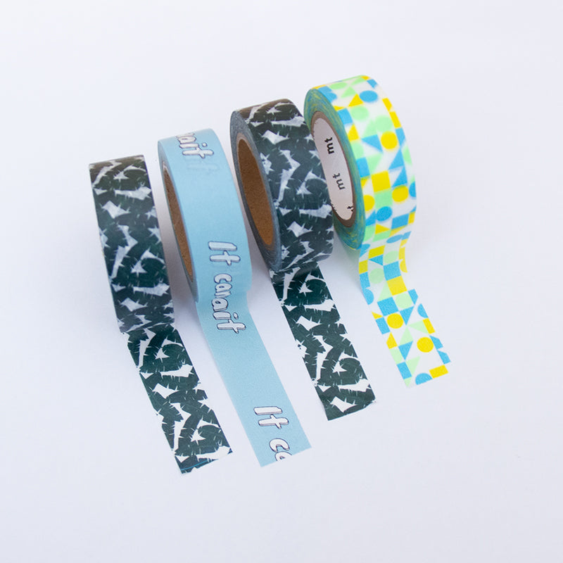 Kit 4 Washi Tape Cool