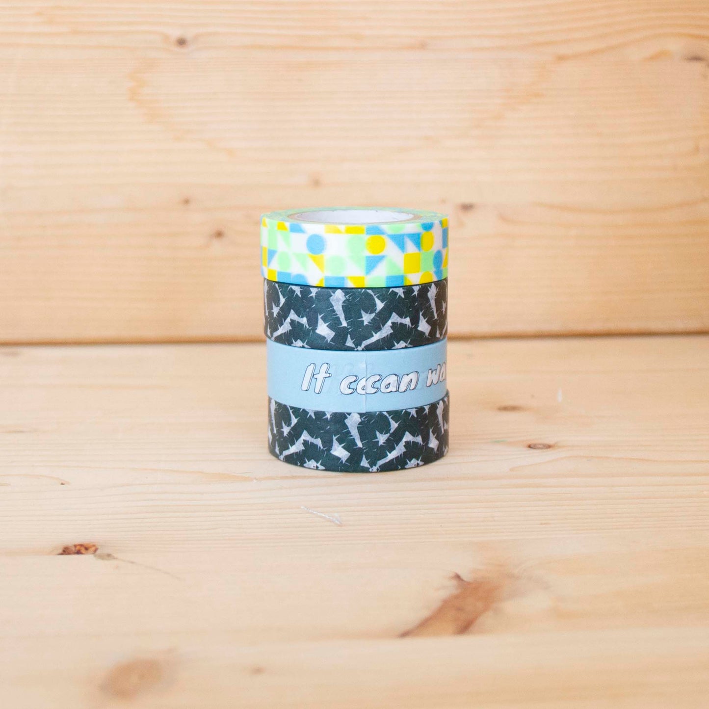 Kit 4 Washi Tape Cool