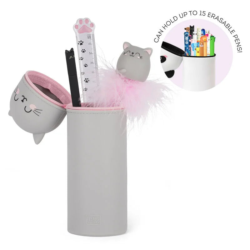 Estojo Silicone Meow Kitty