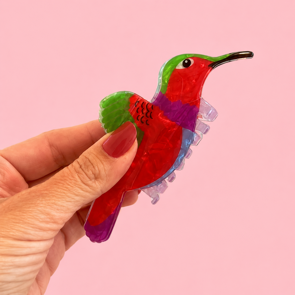 Mola de cabelo Big BEIJA-FLOR