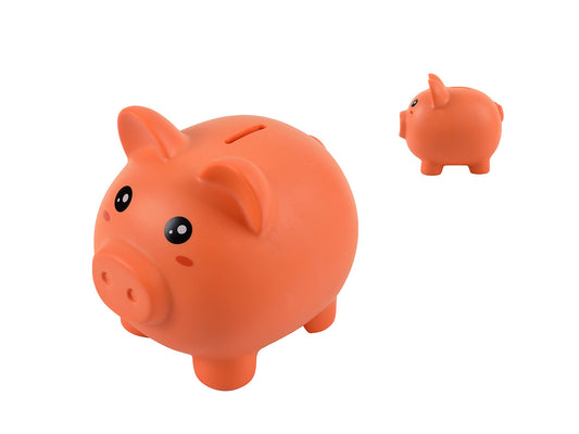 Porco Mealheiro Piggy Bank Laranja