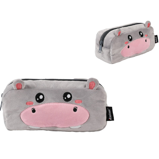 Estojo Plush Hipopótamo