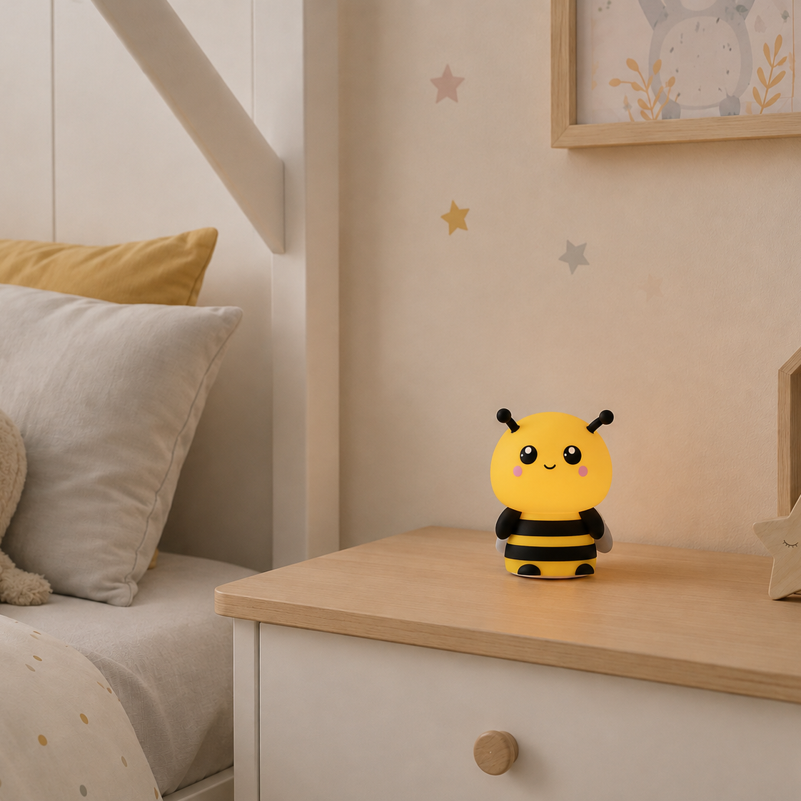 Luz de presença em silicone Abelha BEE