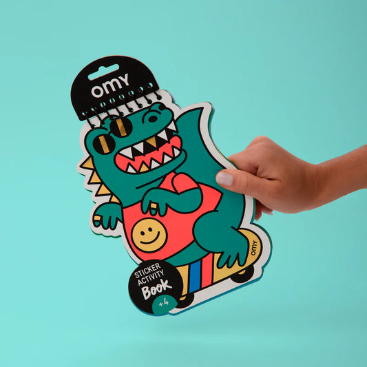 Livro de Atividades com Stickers DINO