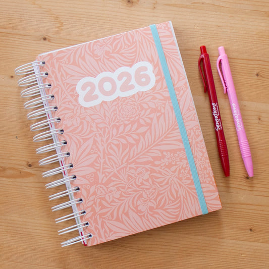PRÉ-VENDA Agenda A5 Diária 2026 Capa Dura CLASSIC