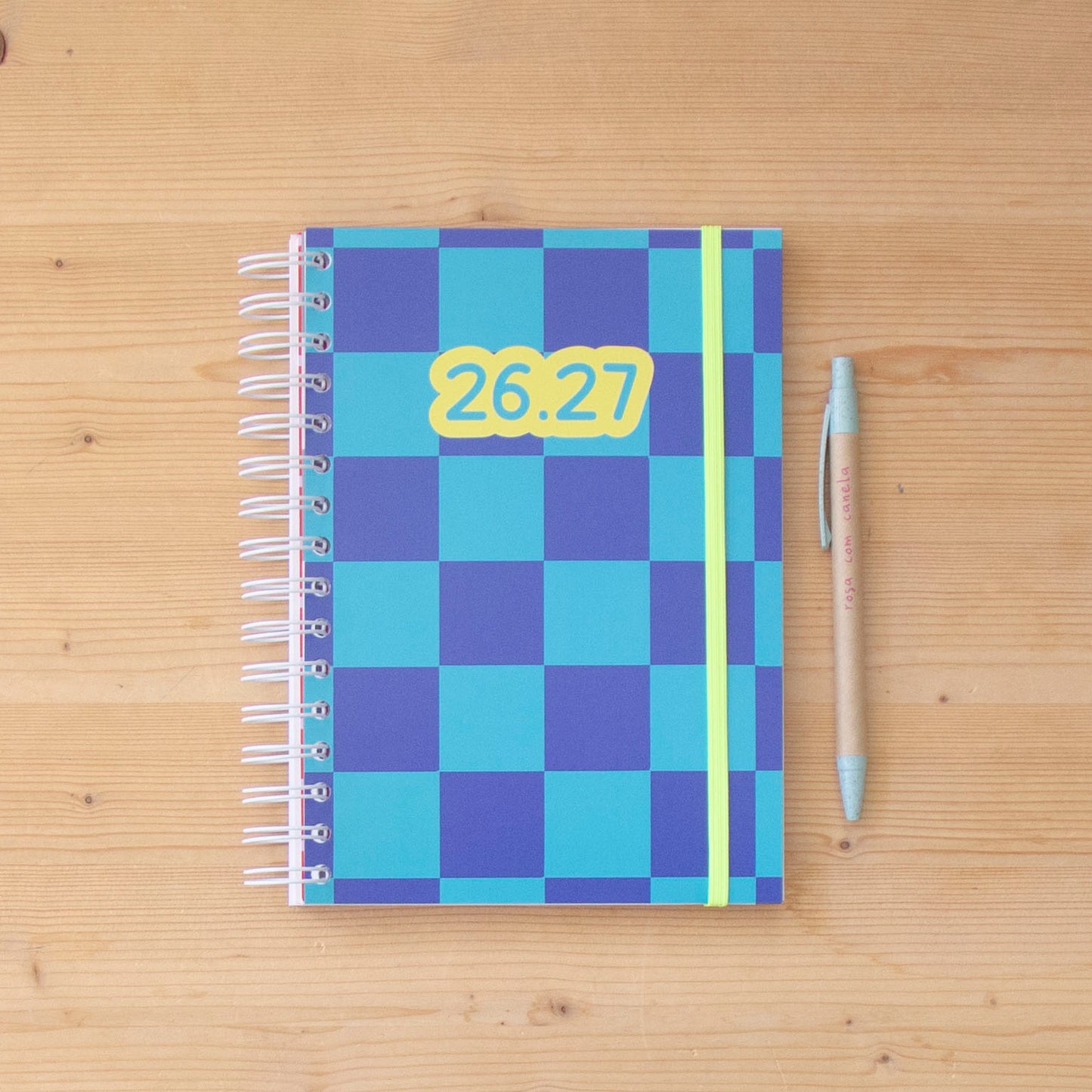 PRÉ-VENDA Agenda A5 Semanal 26/27 POWER COLOR BLUE