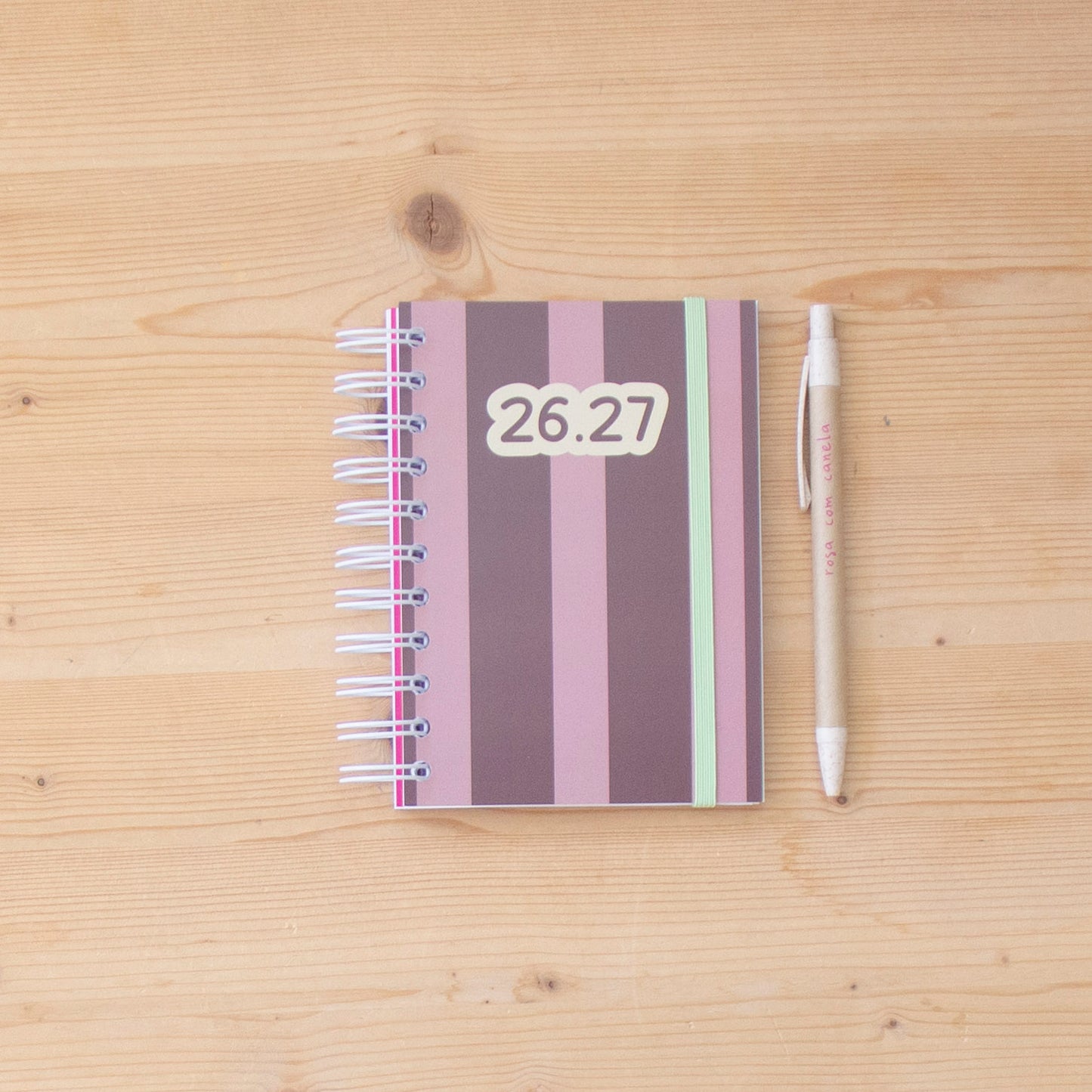 PRÉ-VENDA Agenda A6 Diária 26/27 SOFT BIG STRIPES