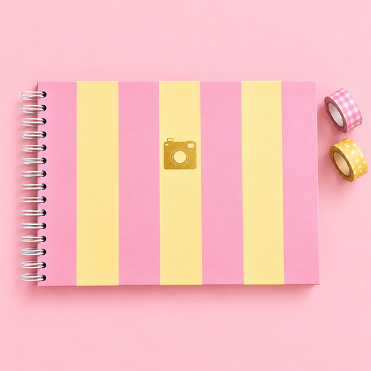 Álbum A4 argolas CANDY PINK