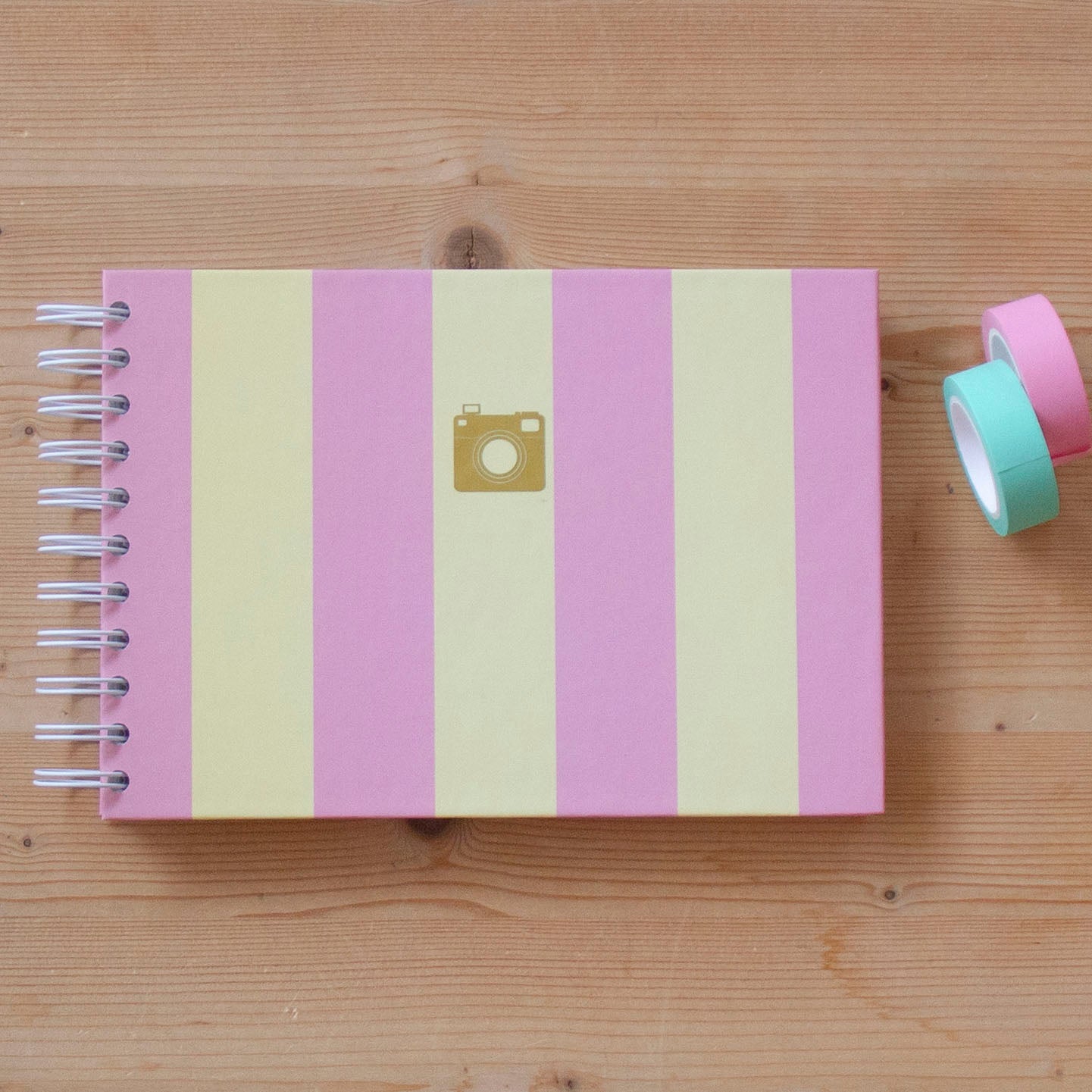 Álbum A5 argolas CANDY PINK