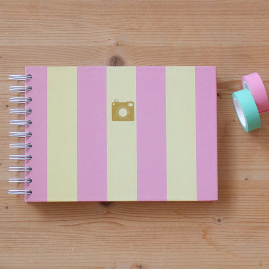 Álbum A5 argolas CANDY PINK