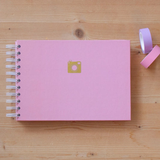 Álbum A5 argolas PINK