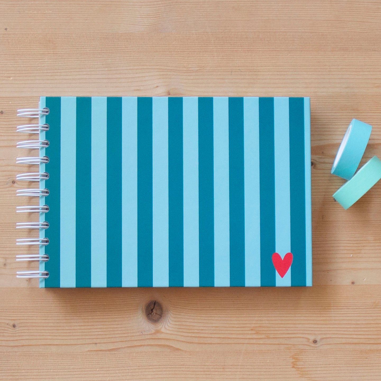 Álbum A5 argolas VALENTINE GREEN