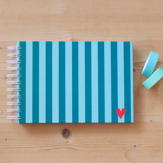 Álbum A5 argolas VALENTINE GREEN