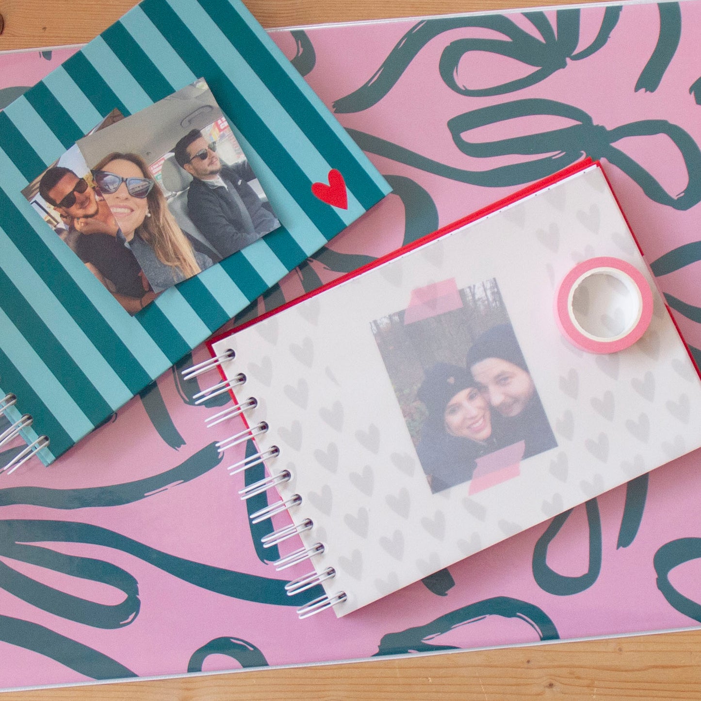 Álbum A5 argolas VALENTINE GREEN