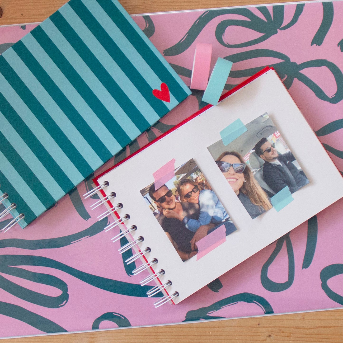 Álbum A5 argolas VALENTINE LAÇO