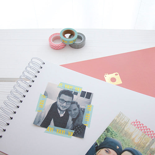 Álbum A5 argolas Nude Pink