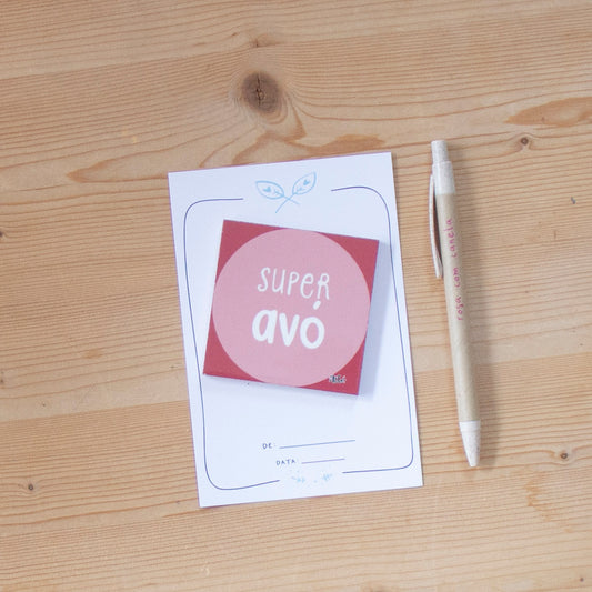 Azulejo Íman 7 x 7 cm SUPER AVÓ