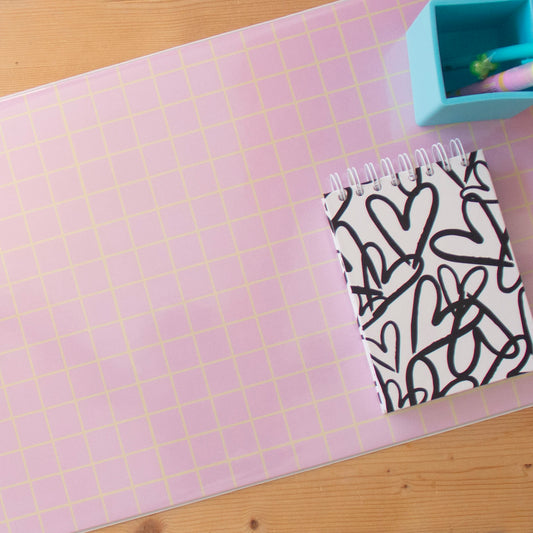 Base de Secretária GRAPHIC PINK