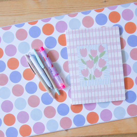 Base de Secretária ESSENCE COLOR DOTS