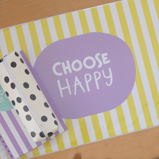 Base de Secretária YELLOW STRIPES