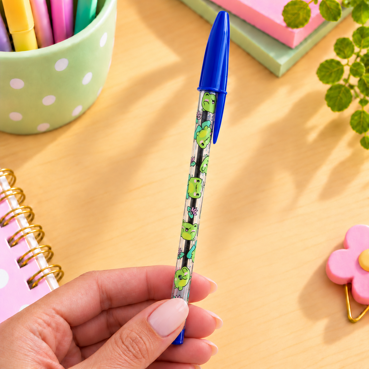 Caneta Bic Cristal Decor SAPO
