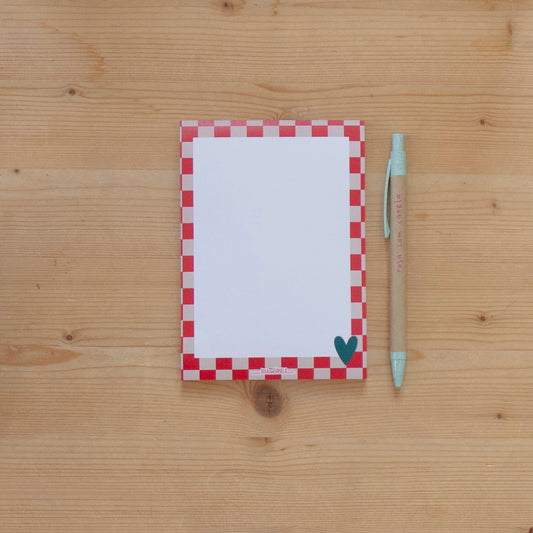 Bloco A6 VALENTINE RED