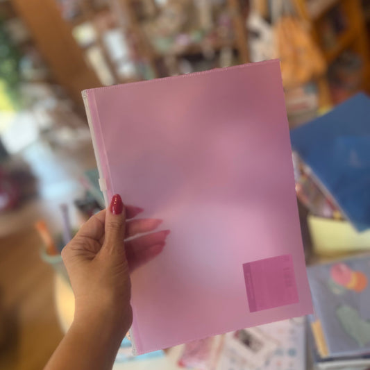 Bolsa Envelope B5 com fecho ROSA