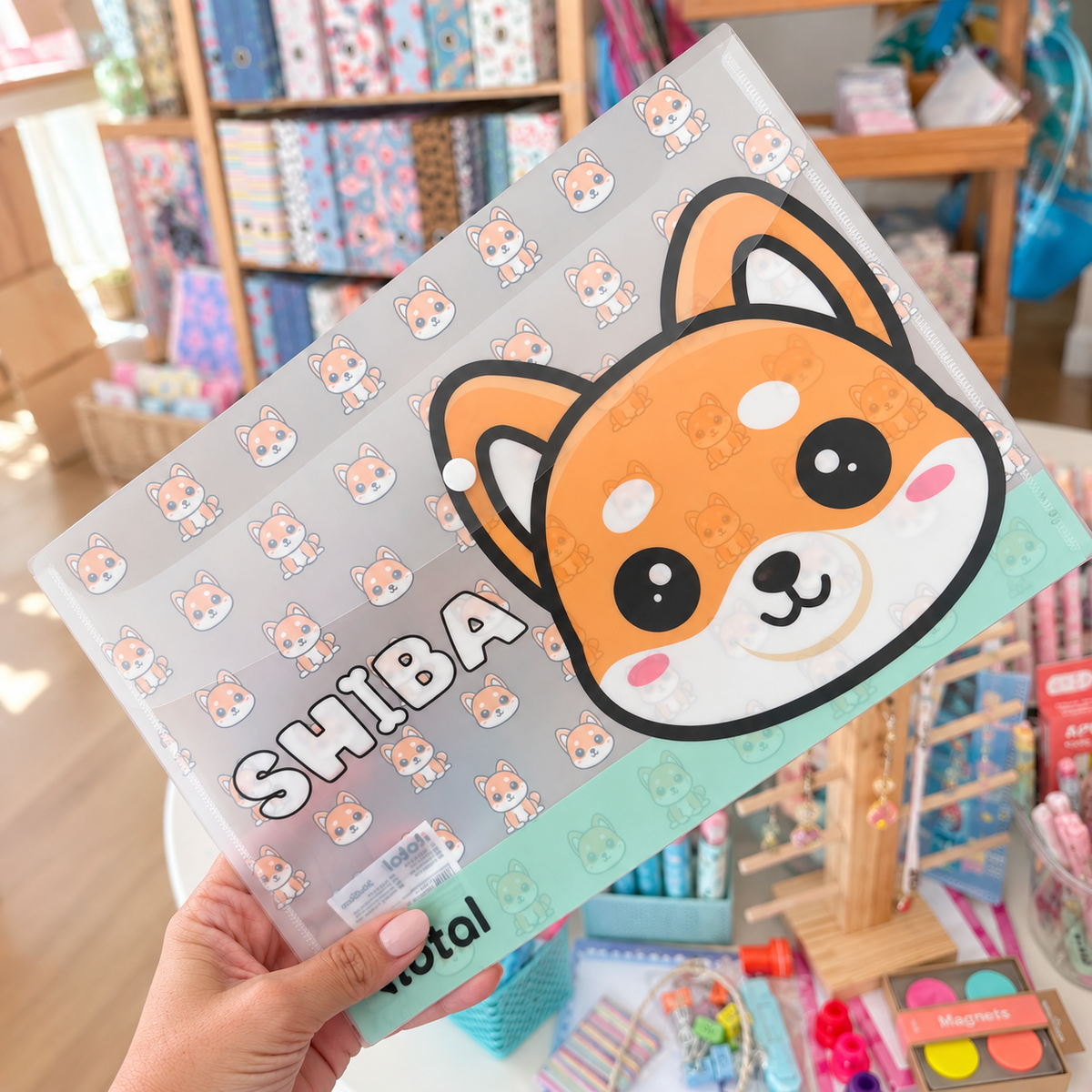 Bolsa Envelope A4 com mola SHIBA