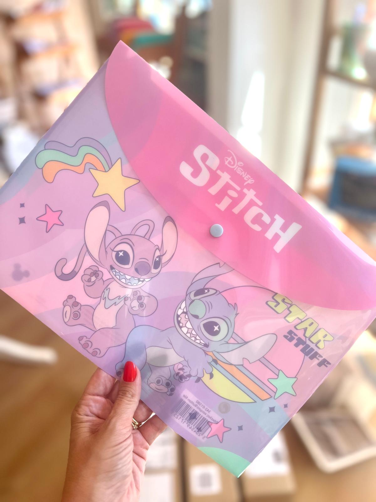 Bolsa Envelope A4 com mola Stitch