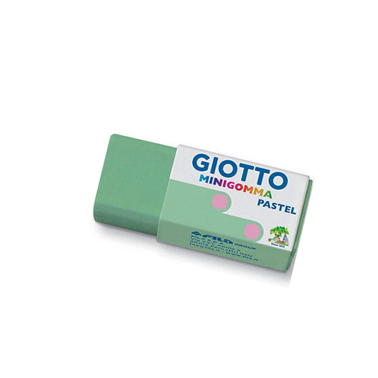 Borracha Mini Giotto Pastel Verde