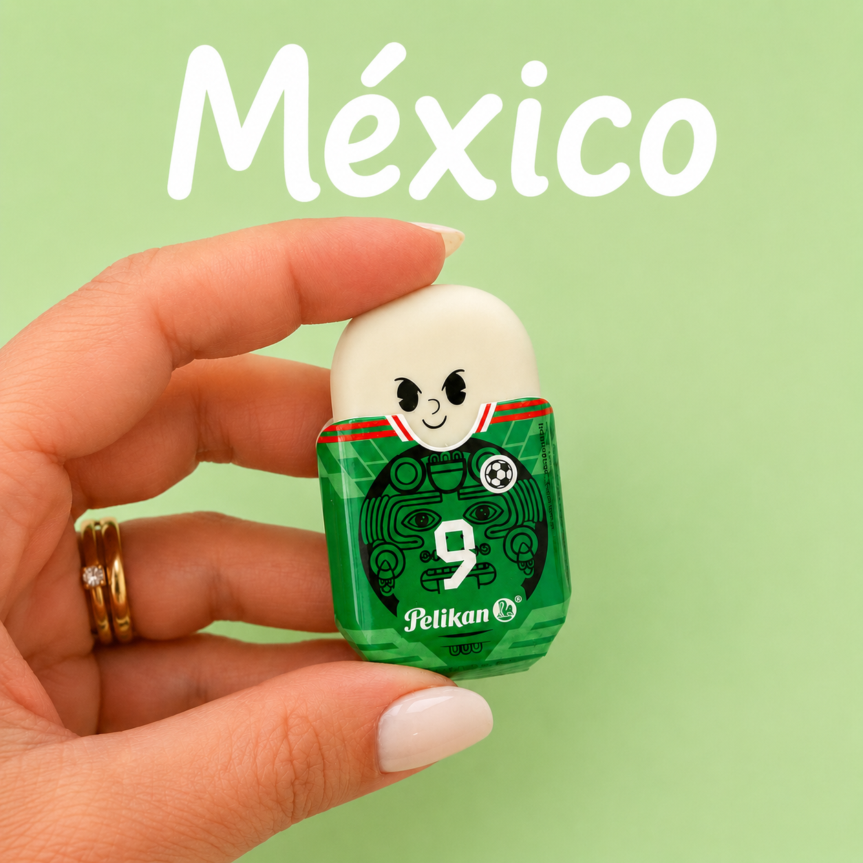 Borrachas Pelikan Squeezy Sports MÉXICO
