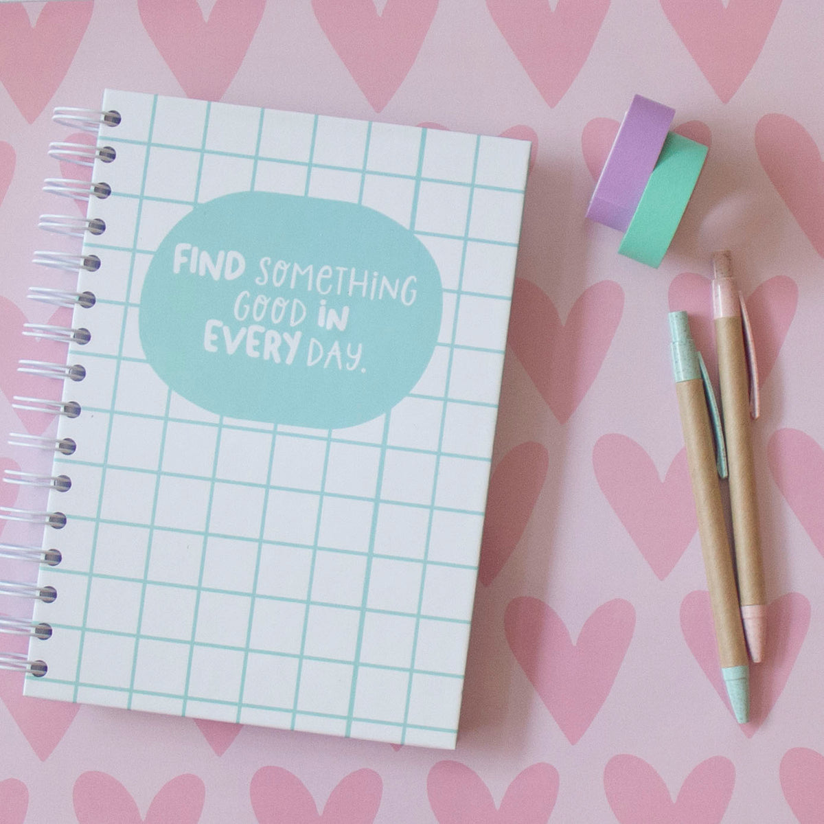 Caderno A5 Argolas 100 FL (PAUTADO) MINT (find something good)