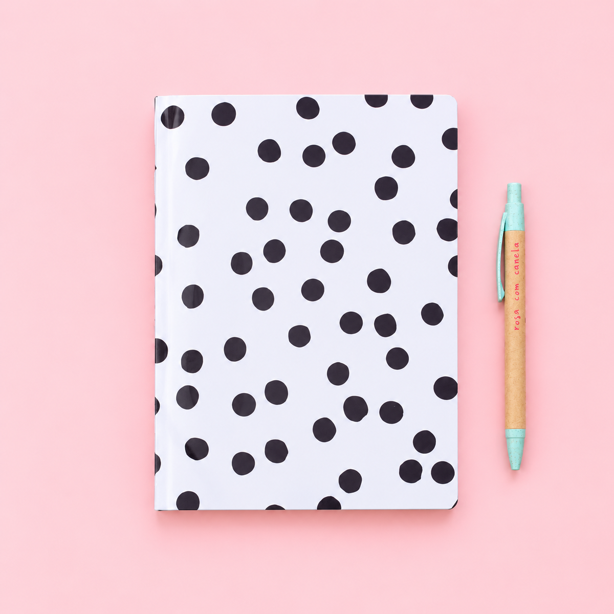 Caderno Agrafado A5 PET Pautado CLASSIC DOTS