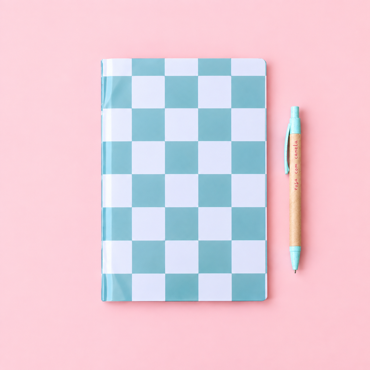 Caderno Agrafado A5 PET Pautado COOL BOY GREEN
